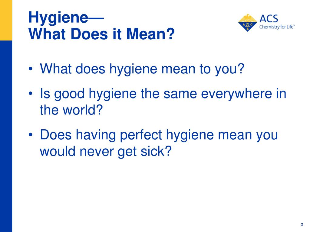 PPT - Hygiene—The Science of Health PowerPoint Presentation, free download  - ID:4004538