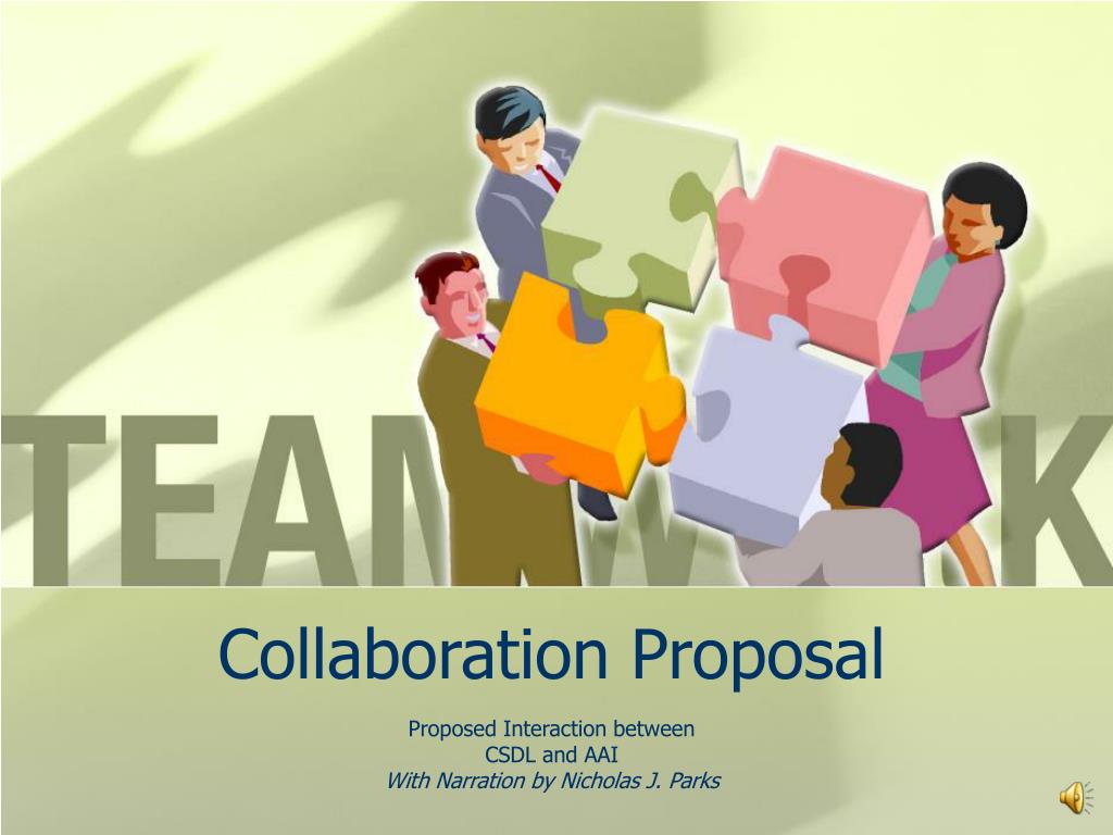 collaboration proposal presentation