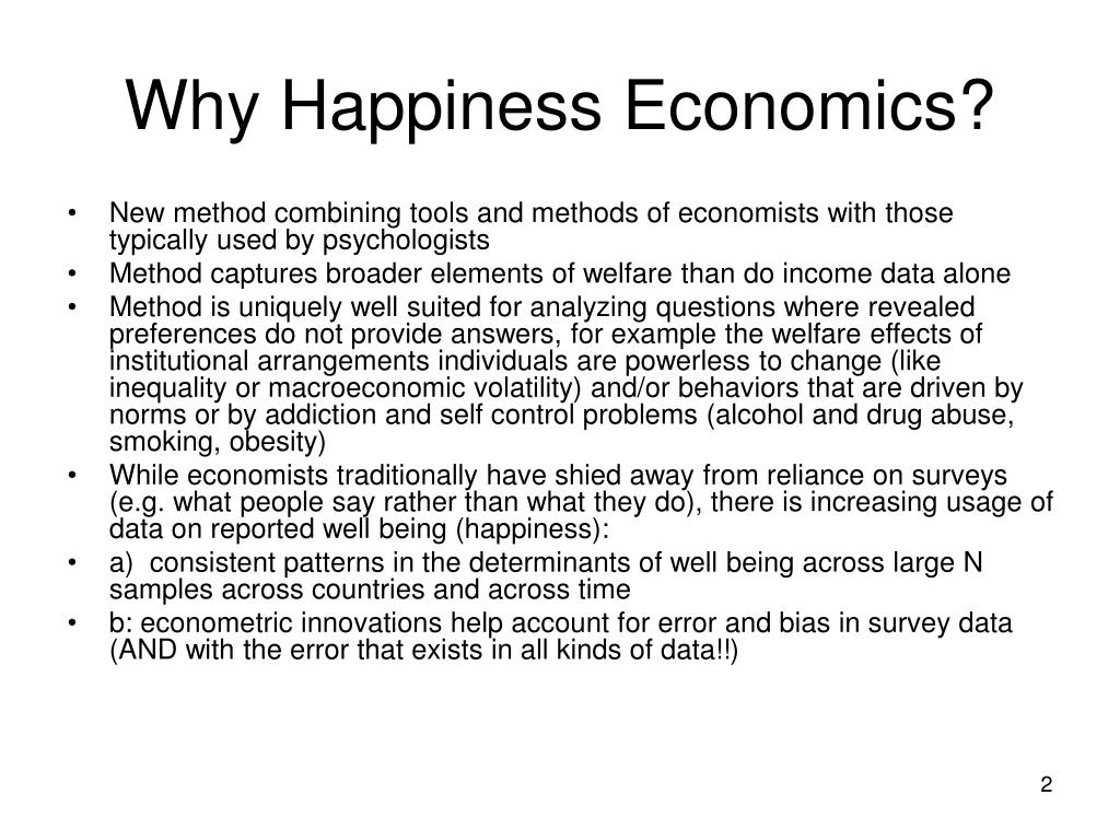 PPT The Economics of Happiness PowerPoint Presentation, free download
