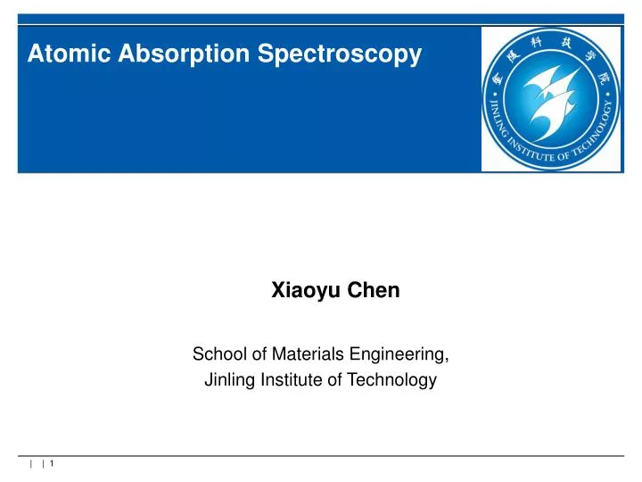 atomic absorption spectroscopy n.