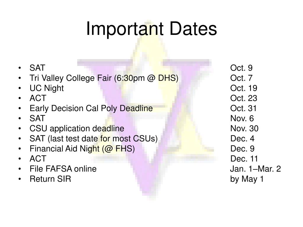PPT Amador Valley High School CSU Night PowerPoint Presentation, free
