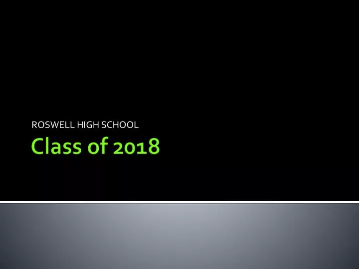 PPT Class of 2018 PowerPoint Presentation, free download ID4008575