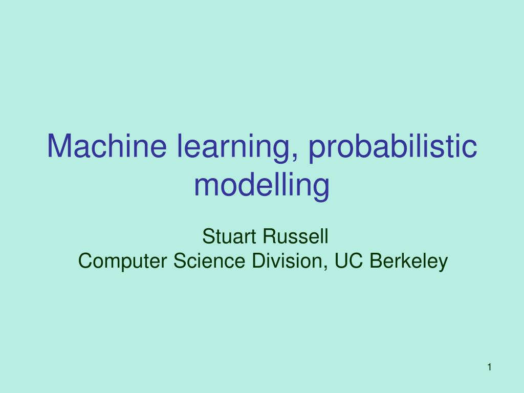 PPT - Machine learning, probabilistic modelling PowerPoint Presentation ...