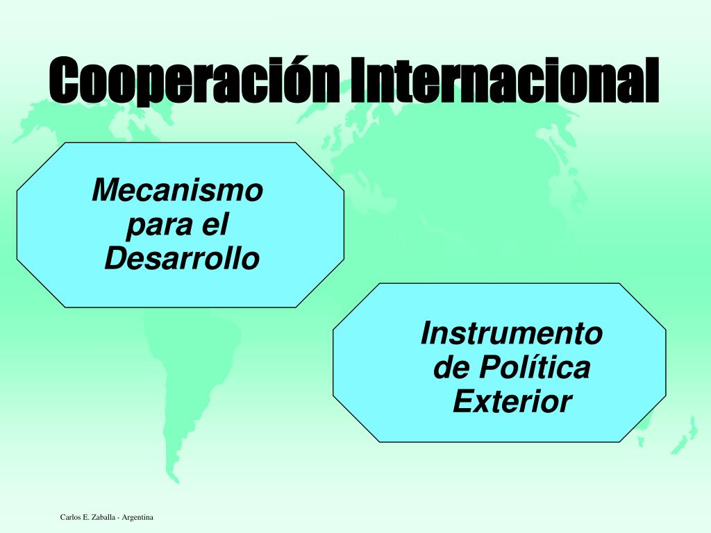 PPT - COOPERACION INTERNACIONAL PowerPoint Presentation, Free Download ...