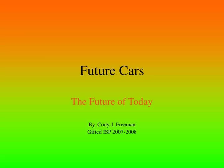 future cars n.