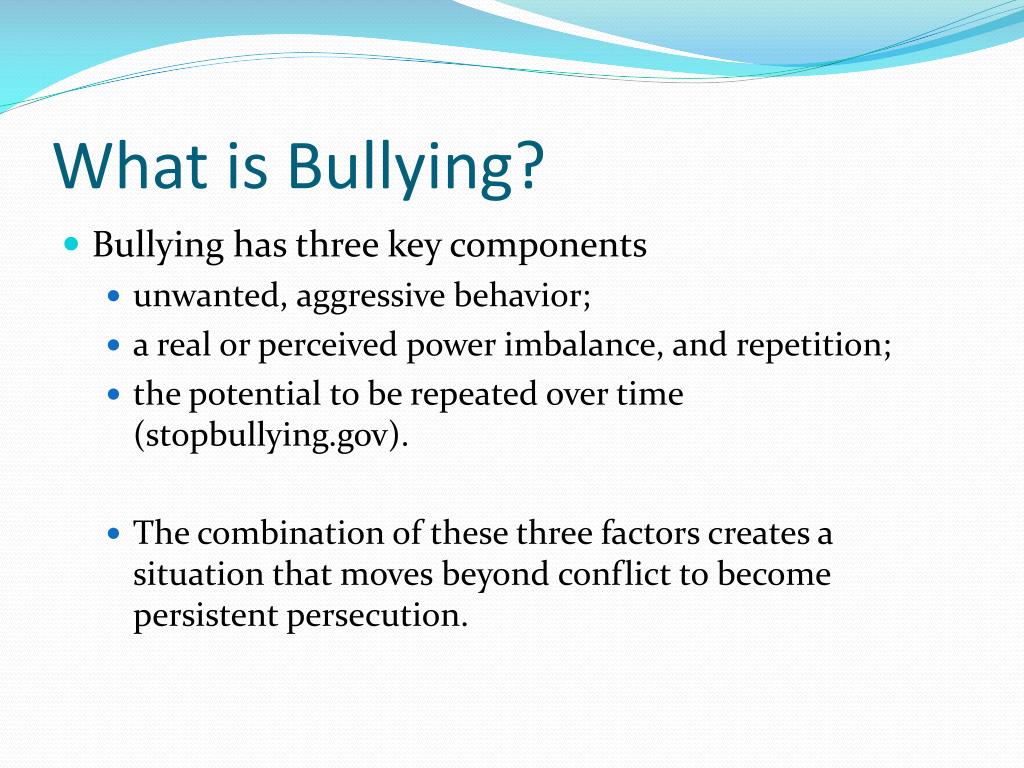 PPT - Bullying PowerPoint Presentation, free download - ID:4013847