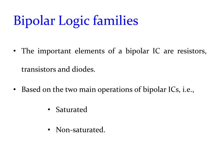 PPT Digital IC Family PowerPoint Presentation ID4015260