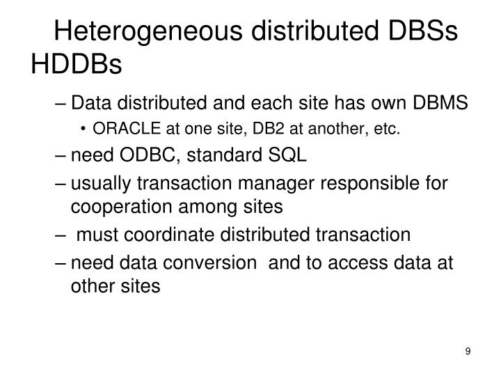 PPT - Distributed Databases (DDBs) PowerPoint Presentation - ID:4015314