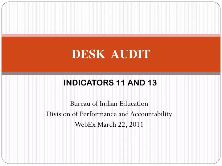 Ppt Desk Audit Powerpoint Presentation Free Download Id 4015893