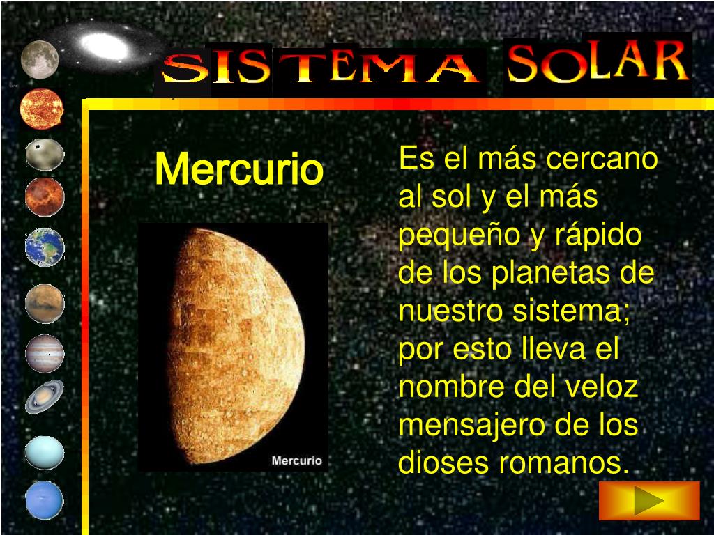 PPT El Sistema Solar está formado por una estrella