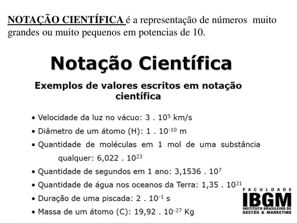 NOTAÇÃO CIENTÍFICA em 2023  Notação científica, Mapa mental, Cientifica