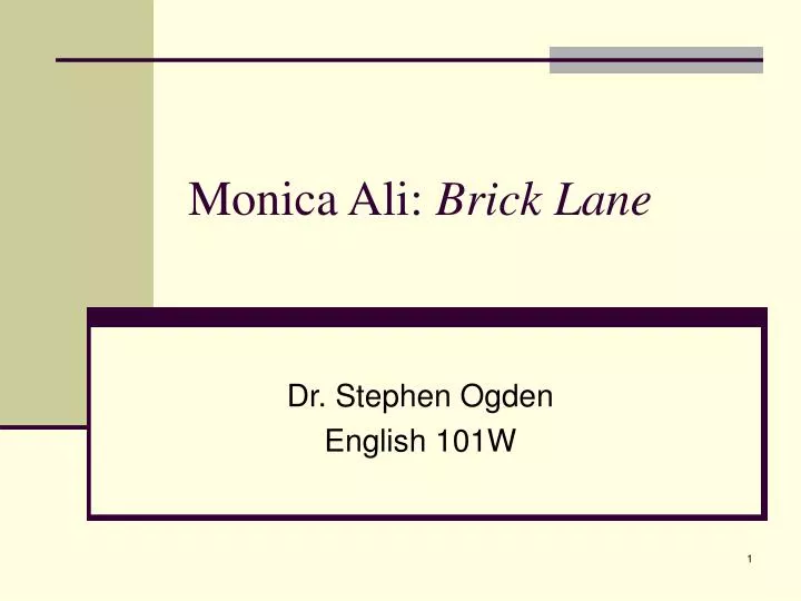 brick lane monica ali analysis