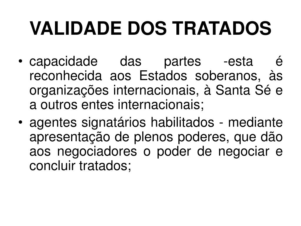 PPT - TRATADOS INTERNACIONAIS PowerPoint Presentation, free download -  ID:4020040