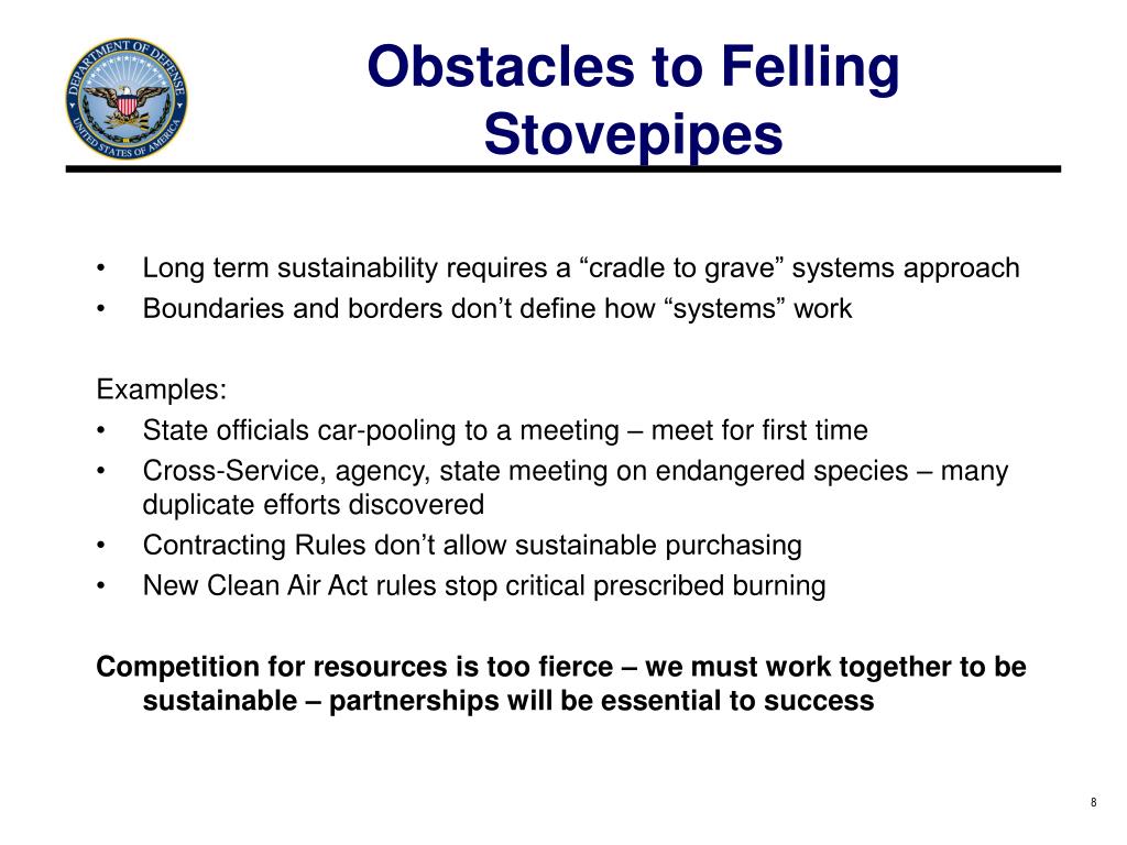 PPT - Stovepipes – the Enemy of Sustainability Region 4 Meeting Atlanta ...