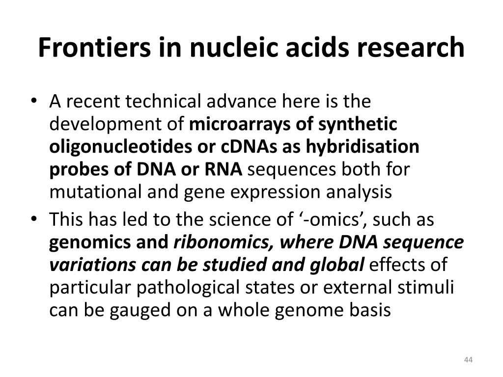 PPT Chemistry of Nucleic Acid 4 th year Department