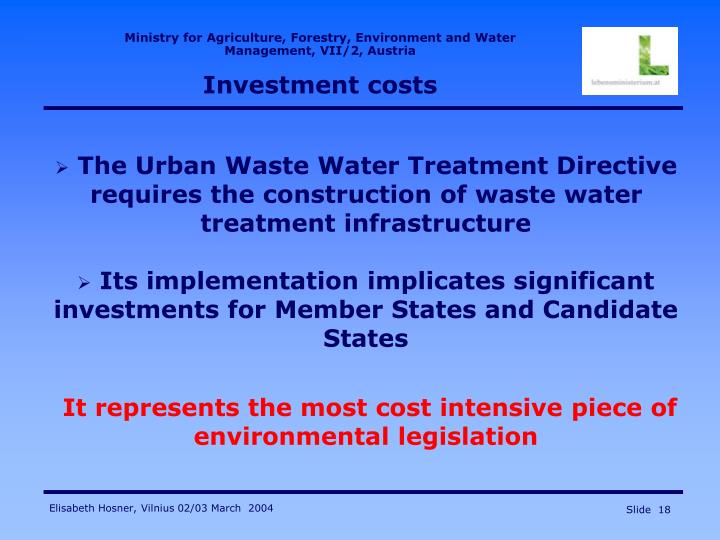 the ministry and legislation of environment requirements of wastewater treatment plants effluents in the ministry and legislation of environment requirements of wastewater treatment plants effluents in