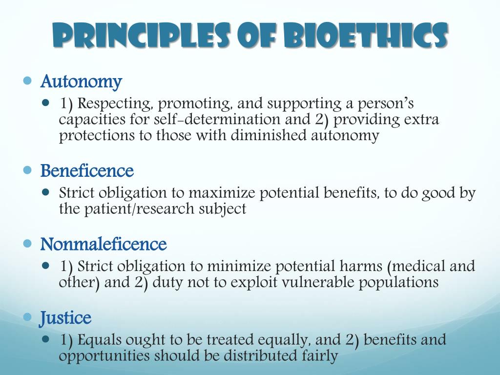 PPT Introduction to Bioethics PowerPoint Presentation ID4023248