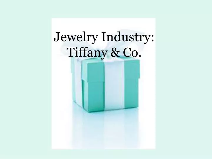 jewelry industry tiffany co n.