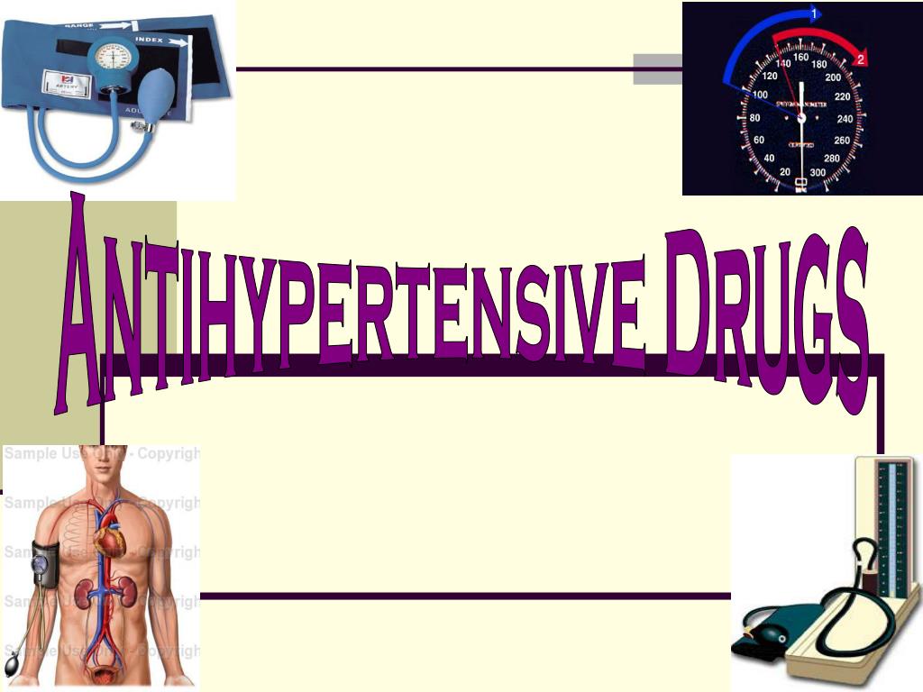 antihypertensive drugs powerpoint presentation