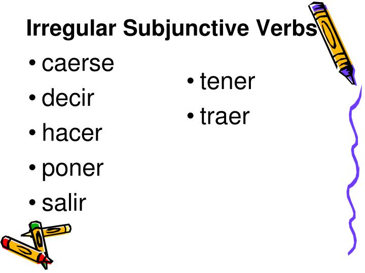 PPT The Present Subjunctive Tense PowerPoint Presentation ID4025900