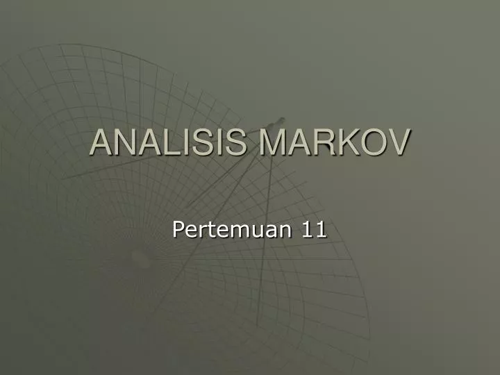 analisis markov n.