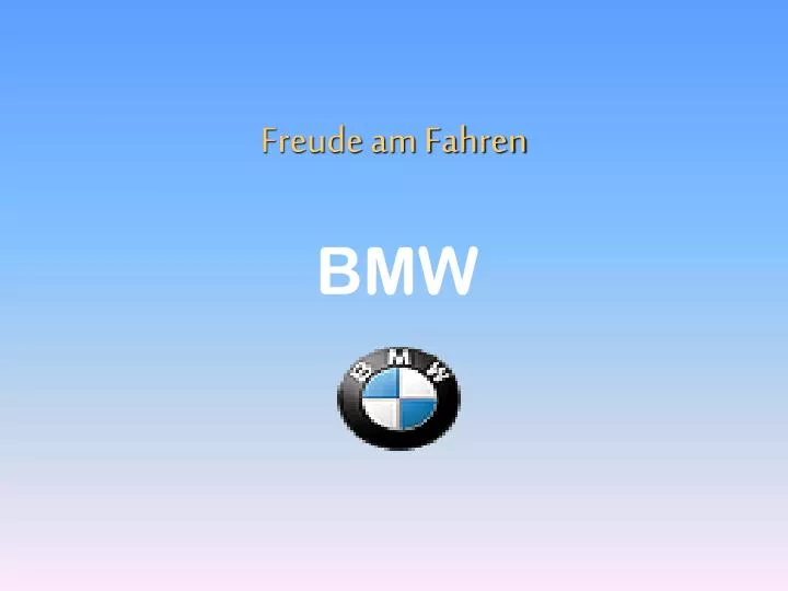 PPT - Freude am Fahren PowerPoint Presentation, free download - ID:4029584