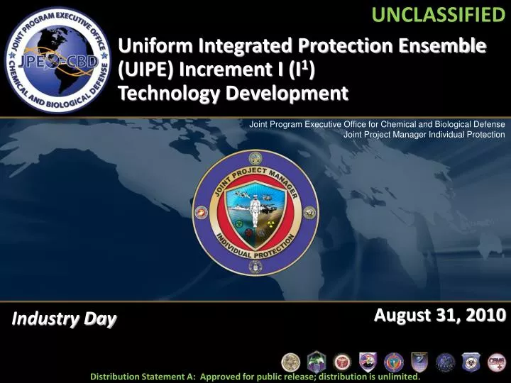 PPT Uniform Integrated Protection Ensemble (UIPE) Increment I (I 1