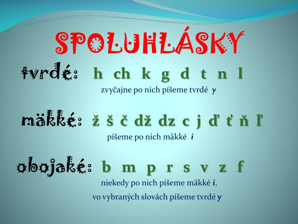 PPT Opakujeme Si ROZDELENIE HL SOK PowerPoint Presentation Free 