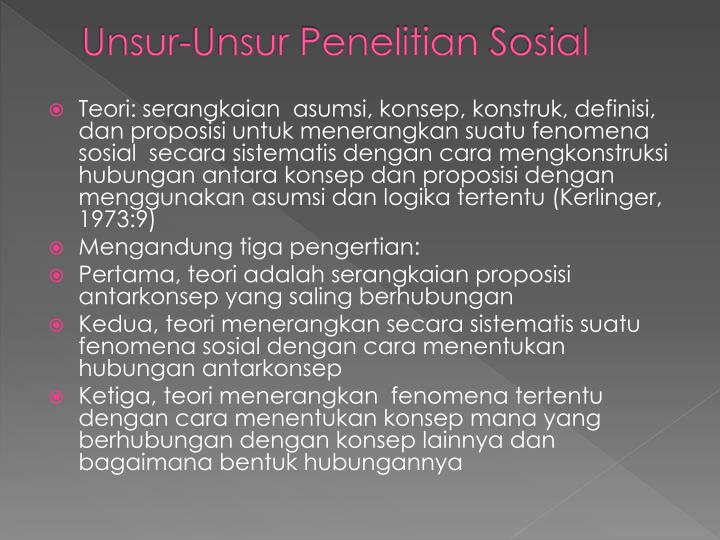 PPT - METODE PENELITIAN SOSIAL PowerPoint Presentation 