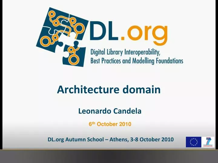 architecture domain n.