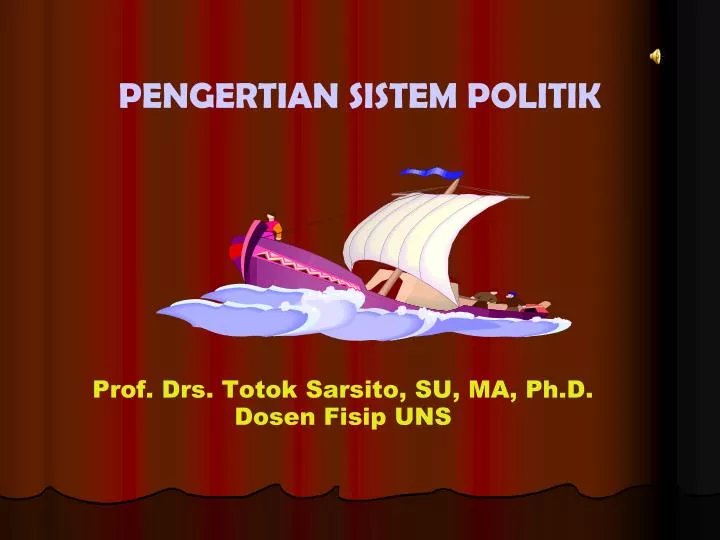 PPT - PENGERTIAN SISTEM POLITIK PowerPoint Presentation, Free Download ...