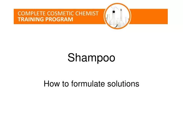 how to formulate solutions n.