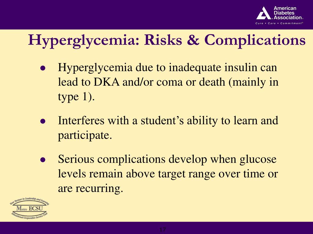 PPT - MANAGING HYPOGLYCEMIA AND HYPERGLYCEMIA PowerPoint Presentation