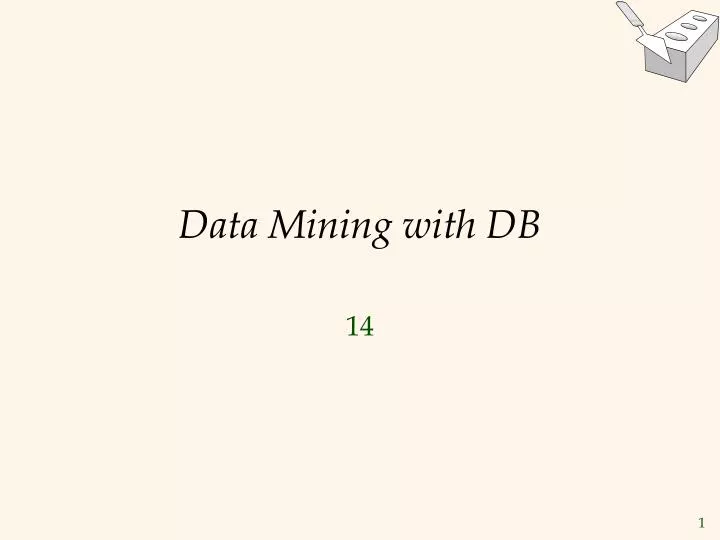 data mining with db n.