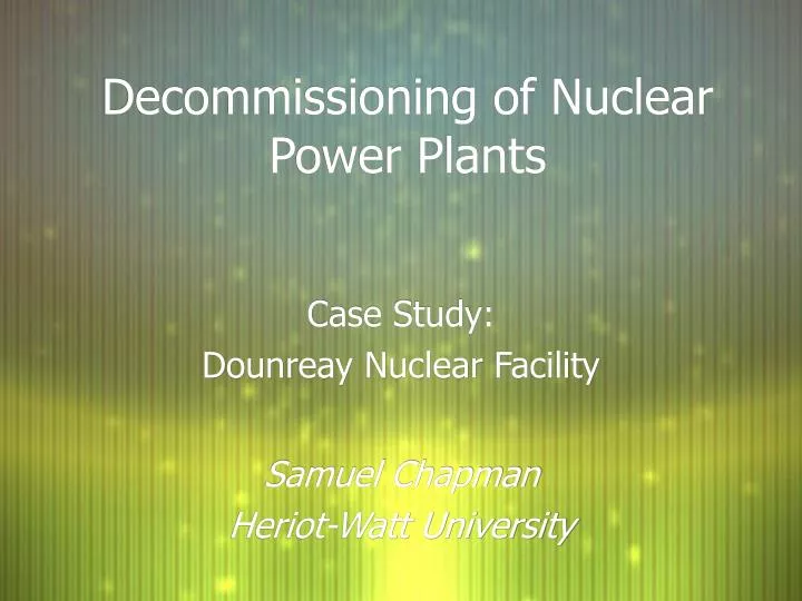 case study analysis nuclear decommissioning authority case study analysis nuclear decommissioning authority