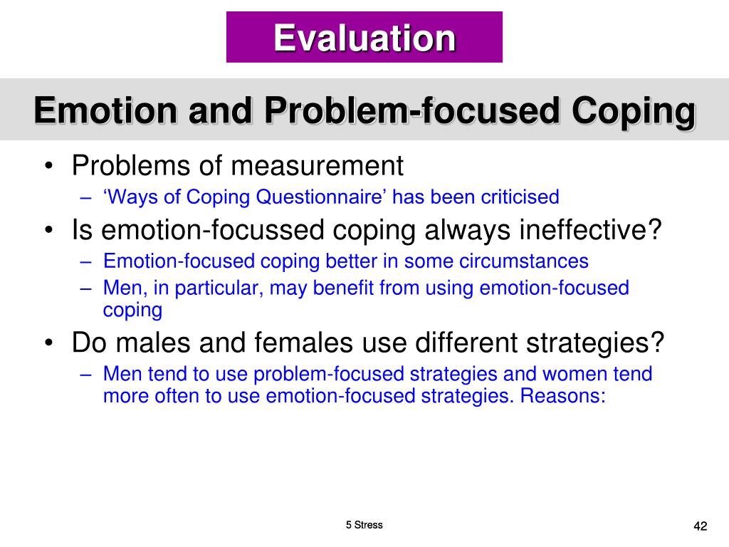 emotion focused coping emotion focused coping