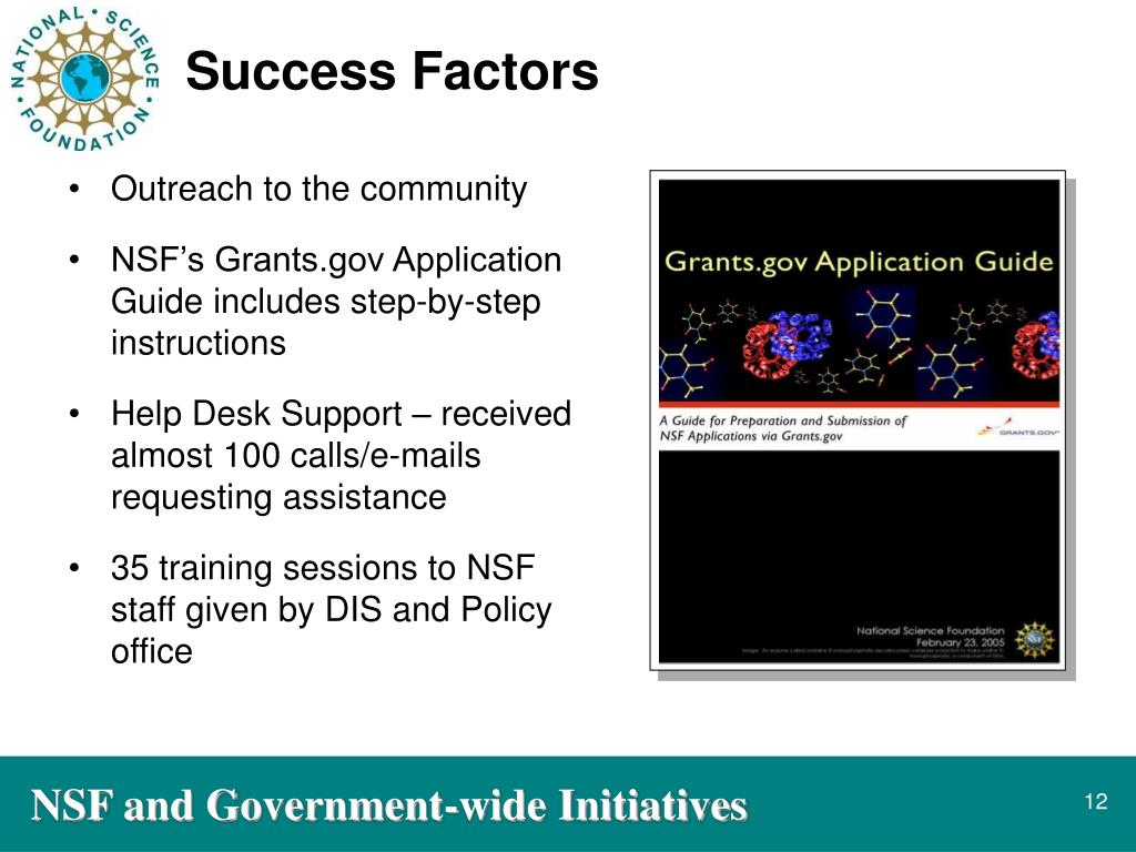 Ppt Grants And Research At Nsf Government Wide Grants