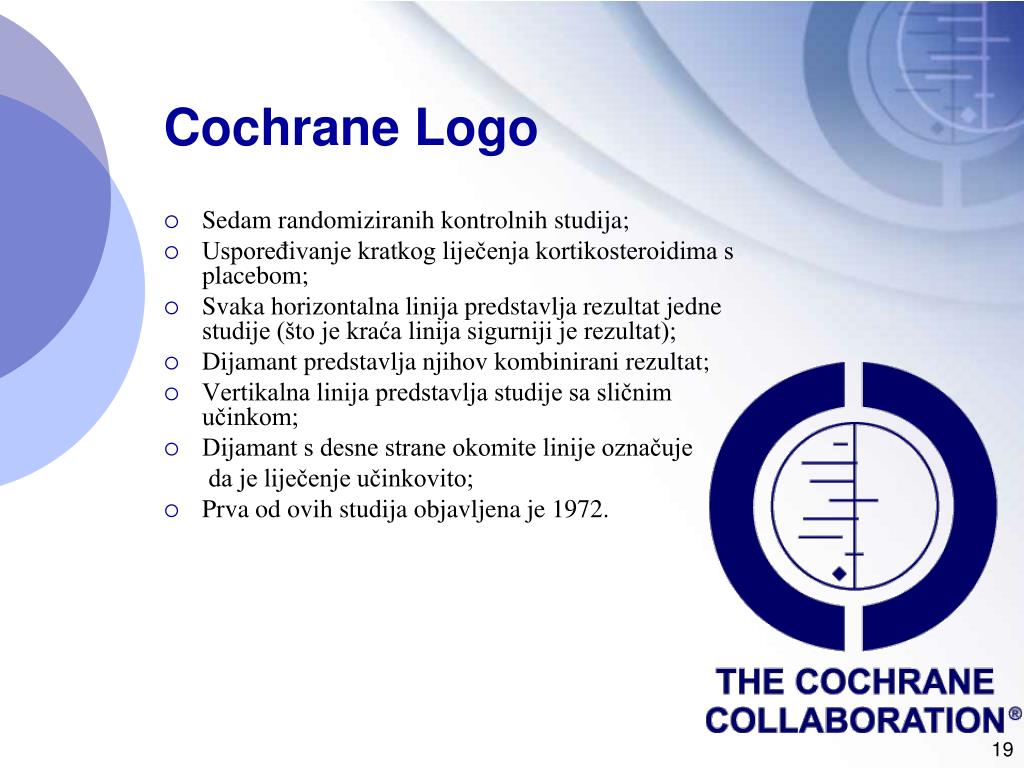 Cochrane database Cochrane database