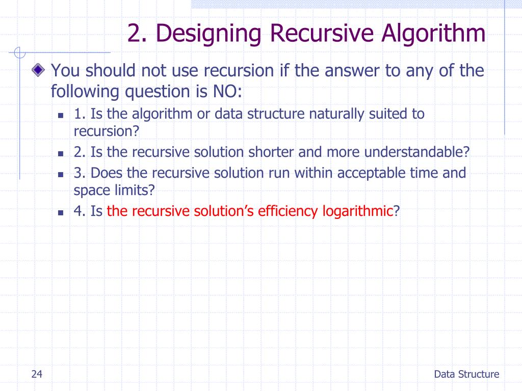 PPT - 02. Recursion PowerPoint Presentation, free download - ID:4038338