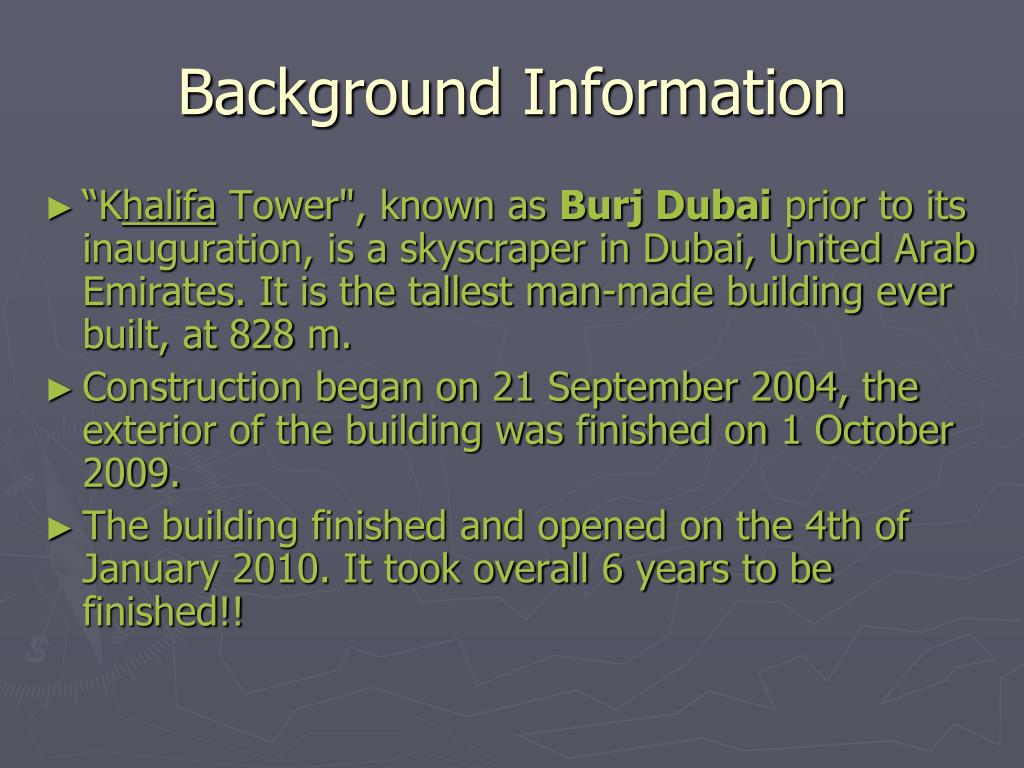 Ppt Burj Khalifa Powerpoint Presentation Free Download Id 4038779