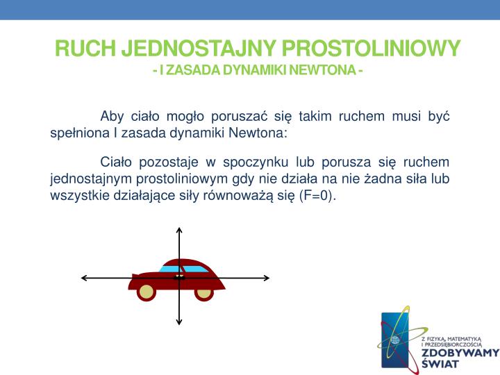 Wzór Na Prędkość W Ruchu Jednostajnie Prostoliniowym PPT - Zadanie projektowe PowerPoint Presentation - ID:4039110