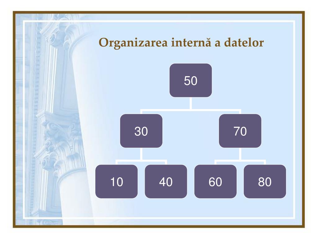 PPT - ORGANIZAREA DATELOR PowerPoint Presentation, free download -  ID:4040954
