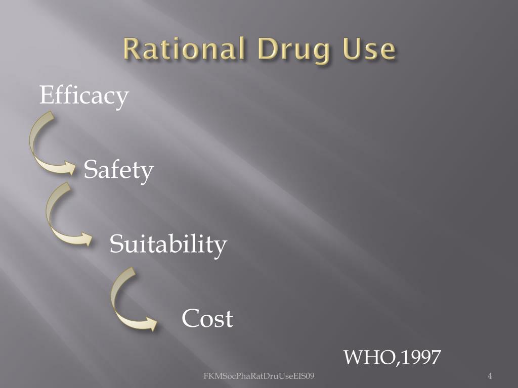 presentation on the rational use of drugs