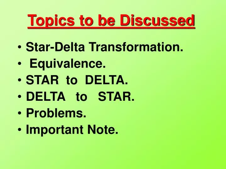PPT - Topics to be Discussed PowerPoint Presentation, free download ...