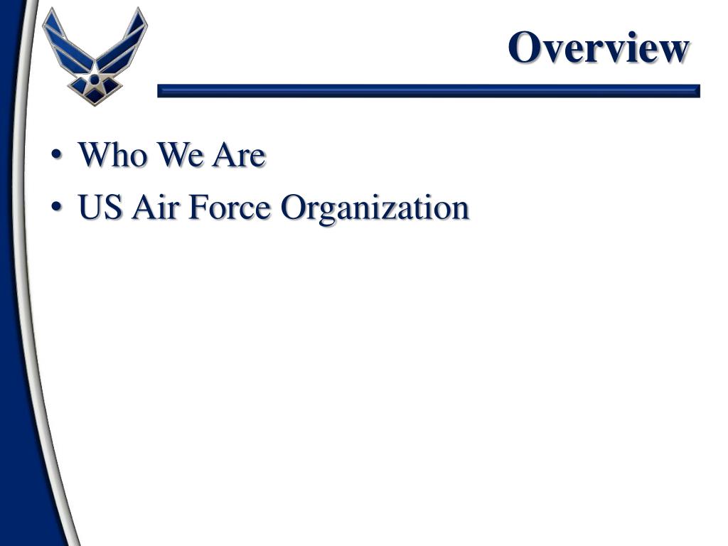 PPT Department Of The Air Force PowerPoint Presentation Free 
