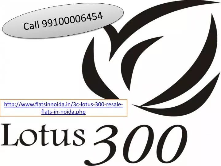 PPT 3c lotus 300 resale price 9910006454 PowerPoint Presentation