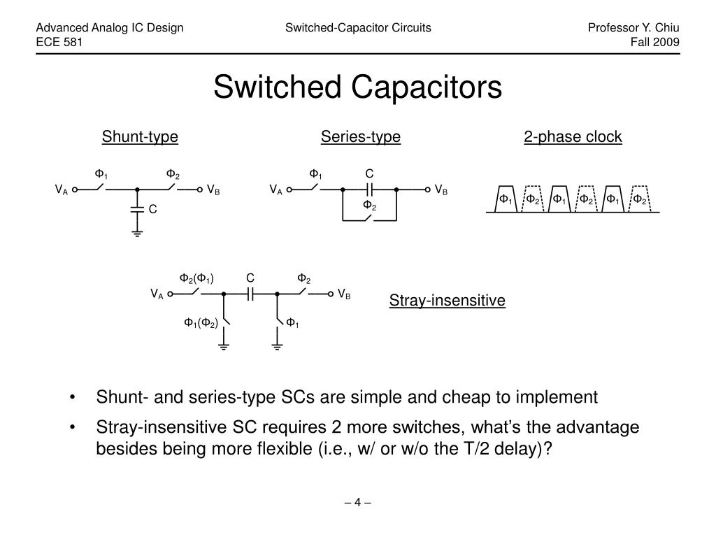 PPT - Switched-Capacitor Circuits PowerPoint Presentation, Free ...