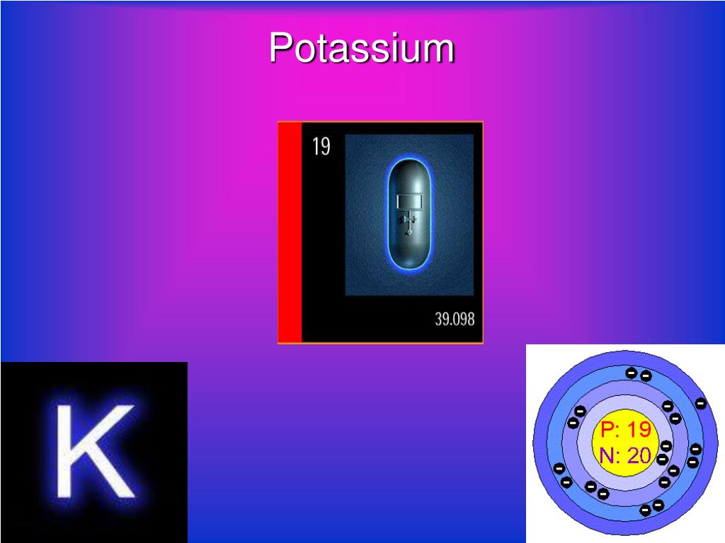 Geven nauwkeurig olie PPT - Potassium PowerPoint Presentation, free download - ID:4050778