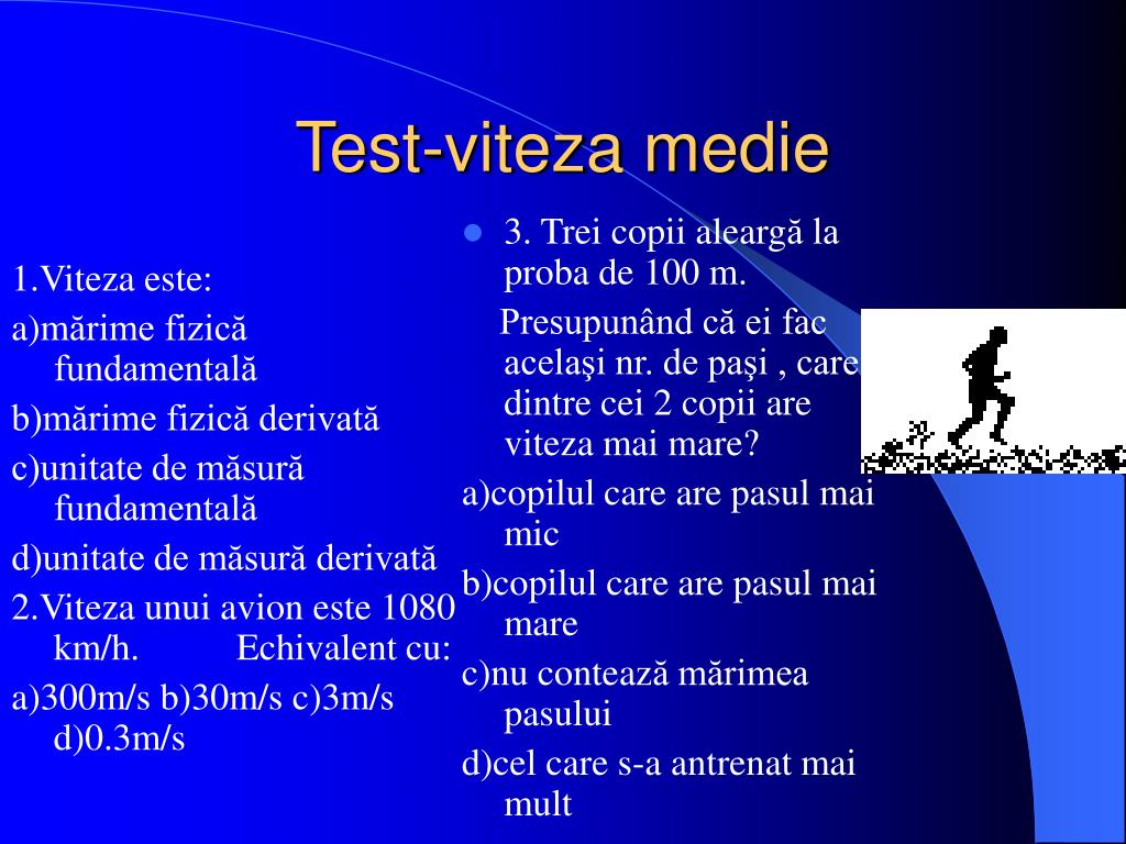Ppt Viteza Medie Powerpoint Presentation Free Download Id 4051175