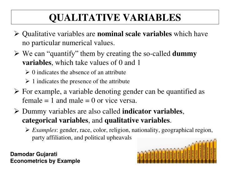 what is variable in qualitative research